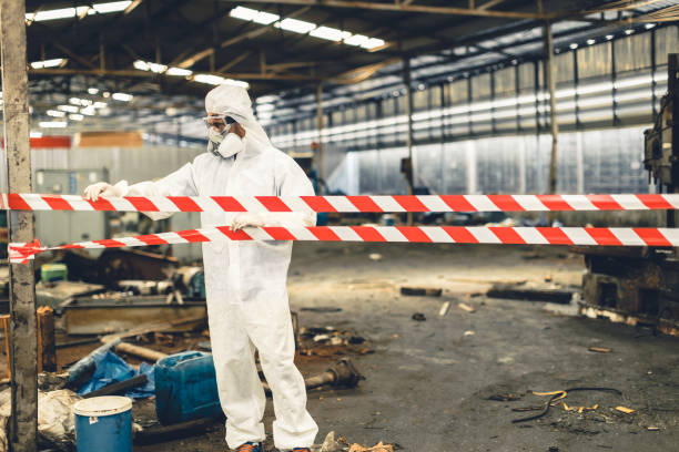 Professional Biohazard technician working in Dublin, IN